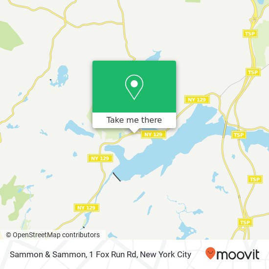 Sammon & Sammon, 1 Fox Run Rd map