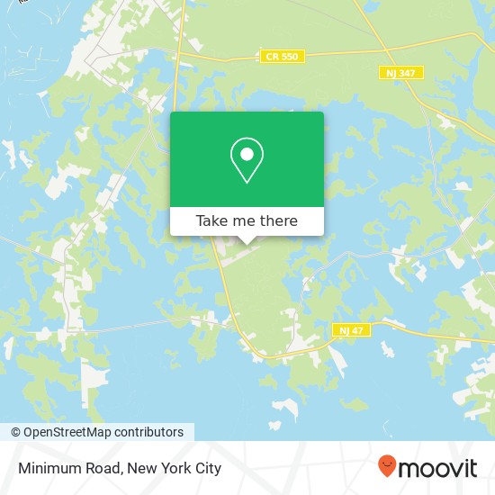 Minimum Road, Minimum Rd, Delmont, NJ 08314, USA map