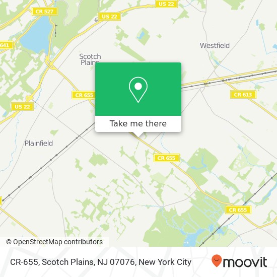CR-655, Scotch Plains, NJ 07076 map
