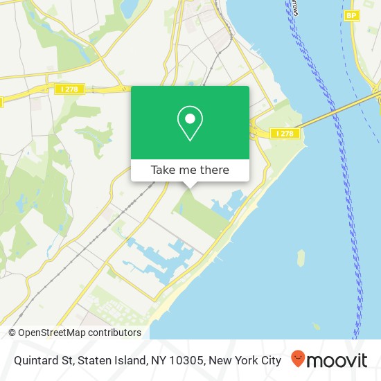 Quintard St, Staten Island, NY 10305 map