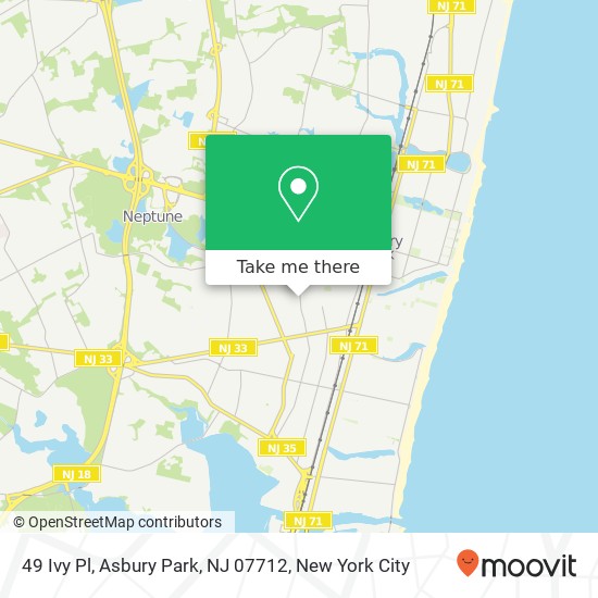 49 Ivy Pl, Asbury Park, NJ 07712 map