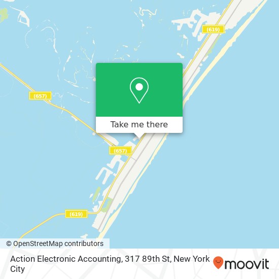 Mapa de Action Electronic Accounting, 317 89th St