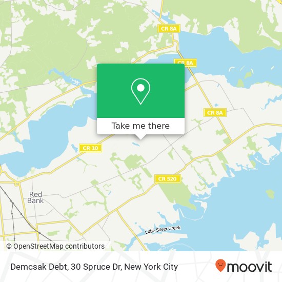 Demcsak Debt, 30 Spruce Dr map