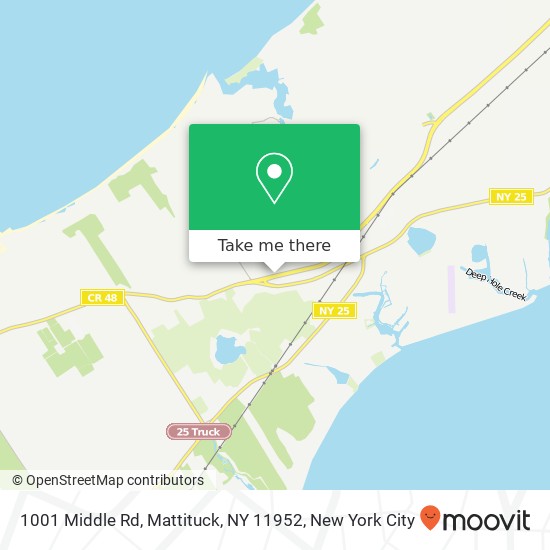 1001 Middle Rd, Mattituck, NY 11952 map