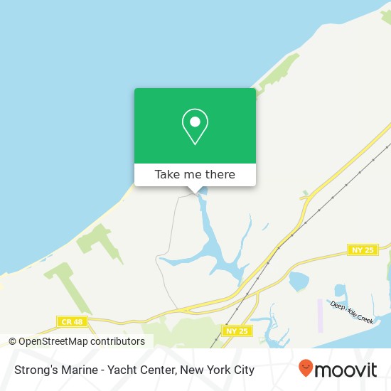 Strong's Marine - Yacht Center map