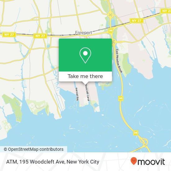 ATM, 195 Woodcleft Ave map