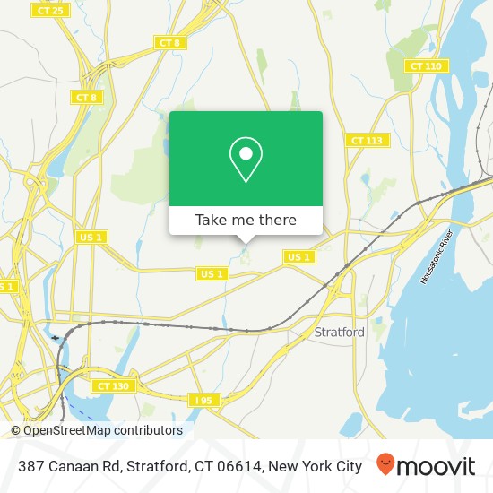 387 Canaan Rd, Stratford, CT 06614 map