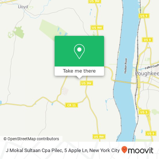 J Mokal Sultaan Cpa Pilec, 5 Apple Ln map
