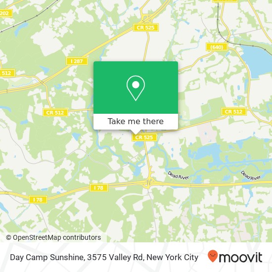 Day Camp Sunshine, 3575 Valley Rd map