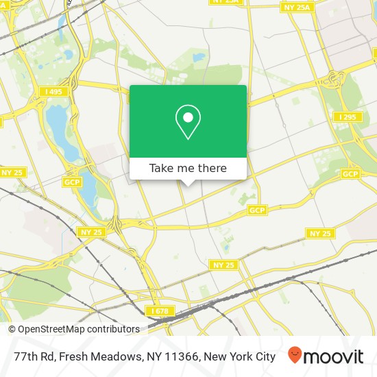 77th Rd, Fresh Meadows, NY 11366 map