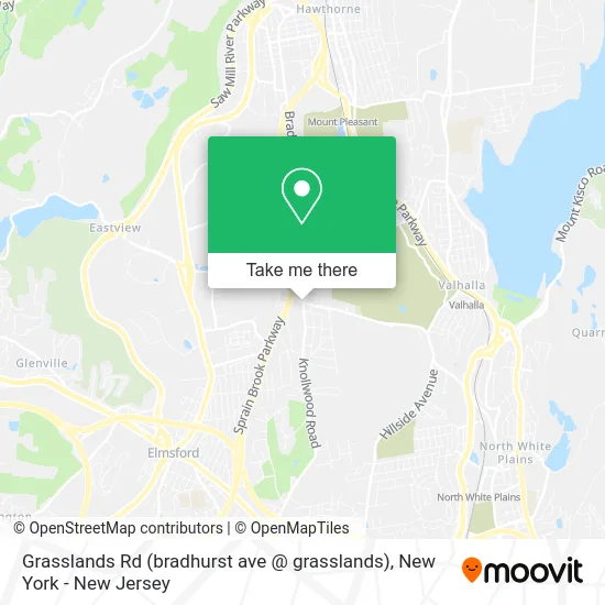Grasslands Rd (bradhurst ave @ grasslands) map