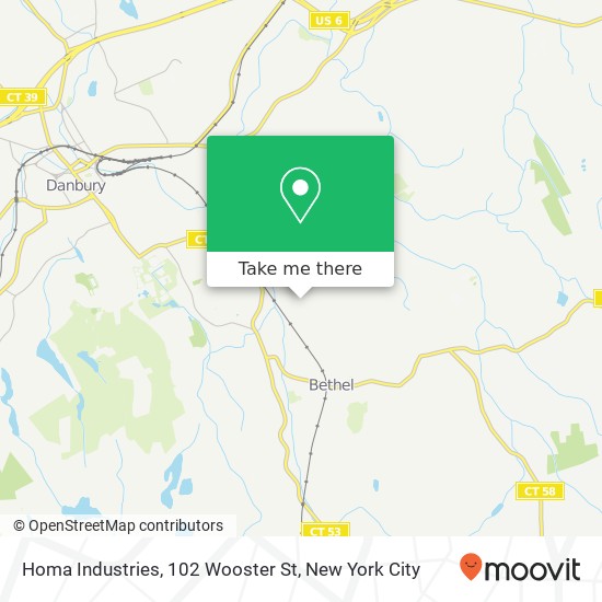 Mapa de Homa Industries, 102 Wooster St