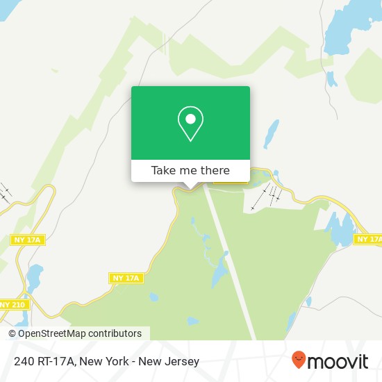 240 RT-17A, Tuxedo Park, NY 10987 map