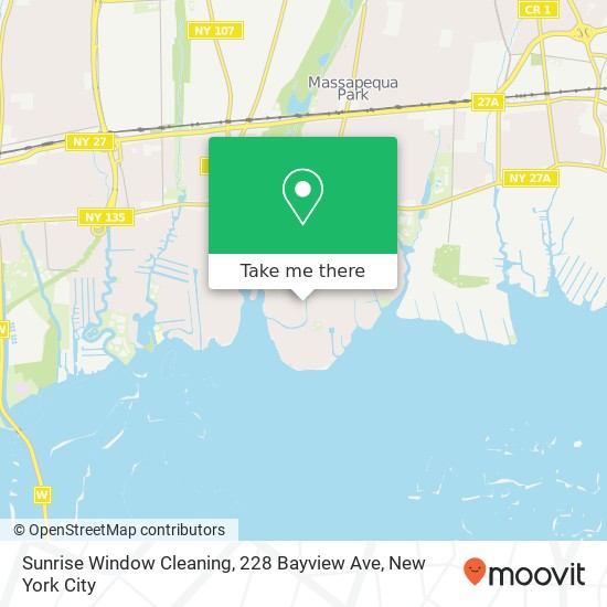 Sunrise Window Cleaning, 228 Bayview Ave map