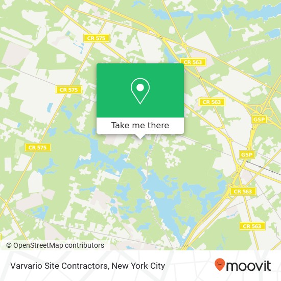 Varvario Site Contractors map