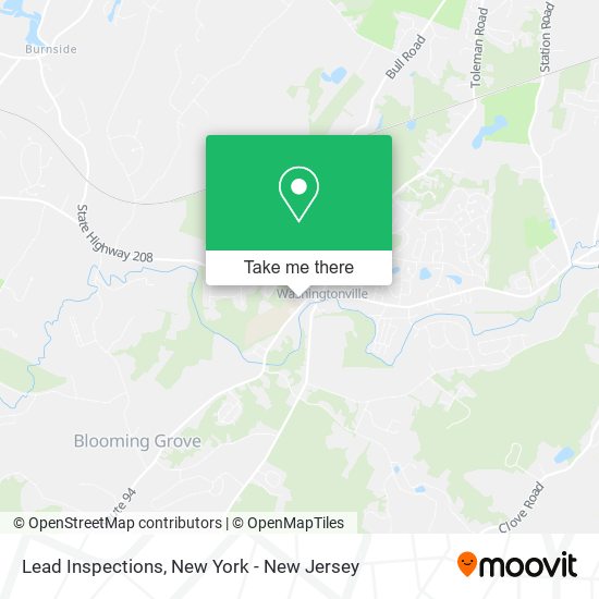 Lead Inspections map