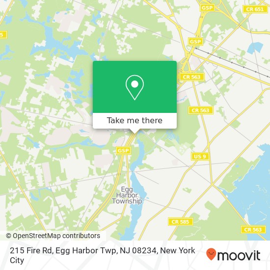 215 Fire Rd, Egg Harbor Twp, NJ 08234 map