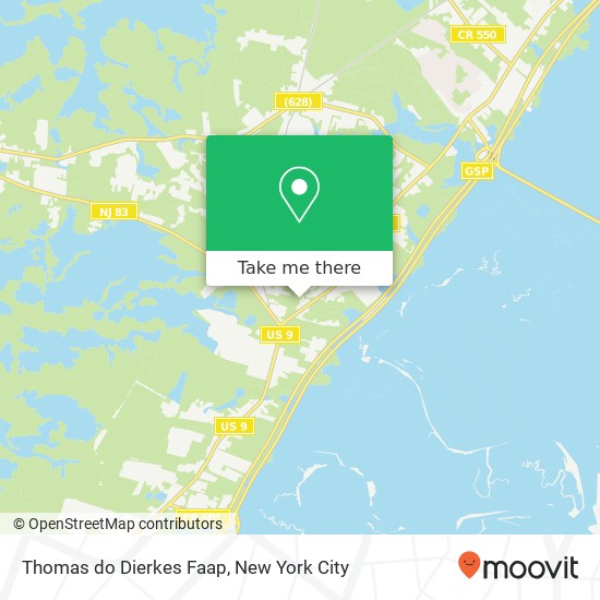 Thomas do Dierkes Faap, 2041 N Route 9 map