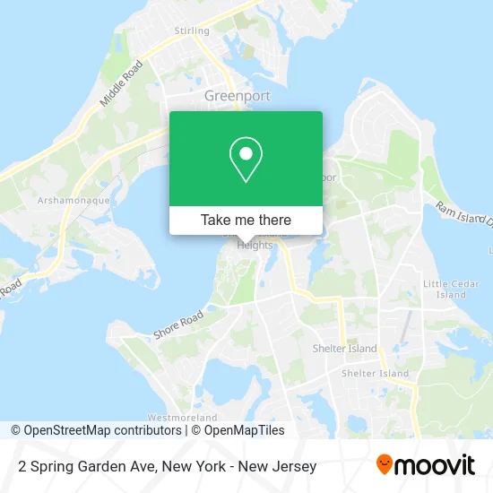 2 Spring Garden Ave map