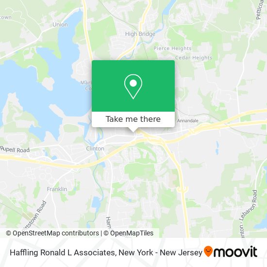 Haffling Ronald L Associates map
