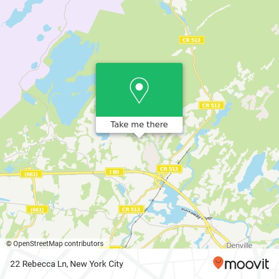 22 Rebecca Ln, Rockaway, NJ 07866 map