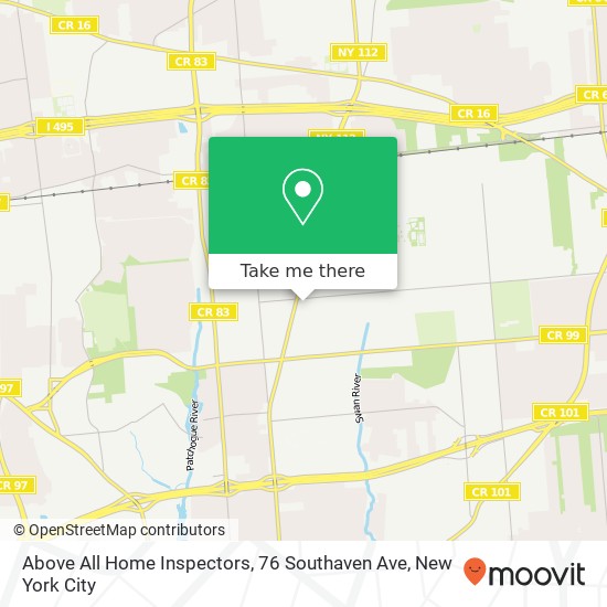 Mapa de Above All Home Inspectors, 76 Southaven Ave