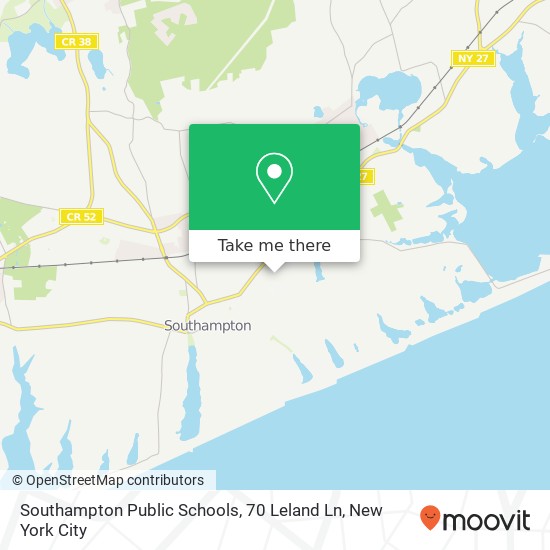 Southampton Public Schools, 70 Leland Ln map