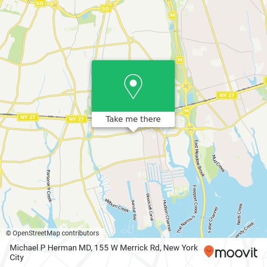 Michael P Herman MD, 155 W Merrick Rd map