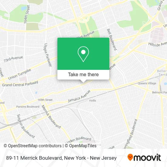 89-11 Merrick Boulevard map