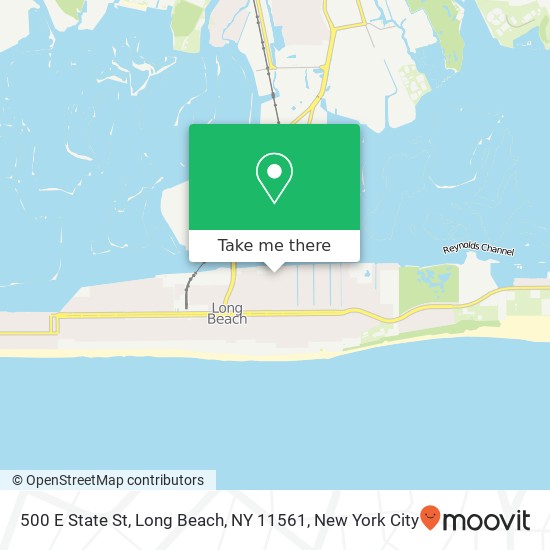 500 E State St, Long Beach, NY 11561 map