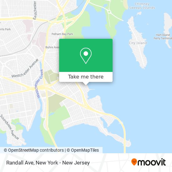 Mapa de Randall Ave