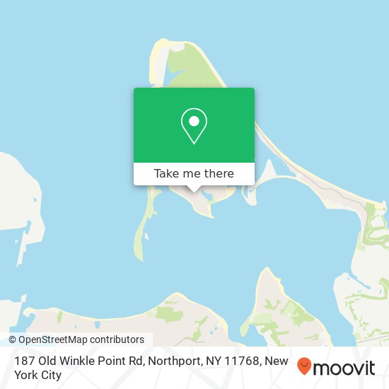 187 Old Winkle Point Rd, Northport, NY 11768 map