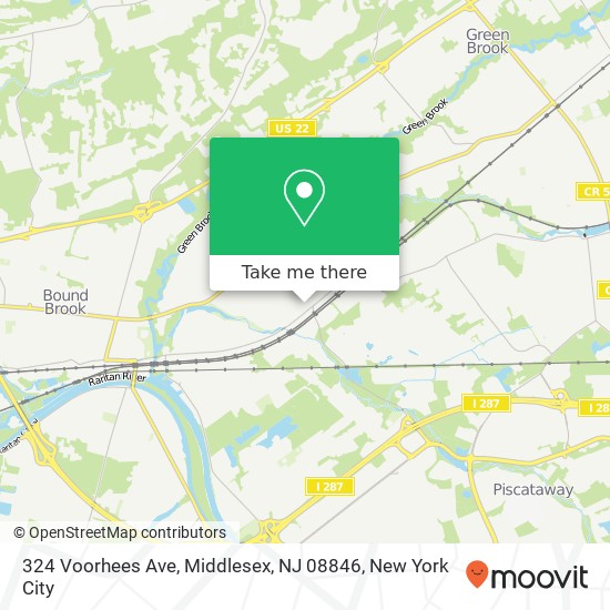324 Voorhees Ave, Middlesex, NJ 08846 map