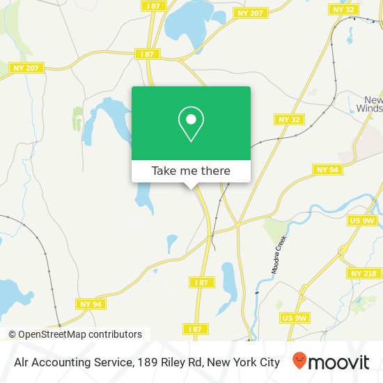 Alr Accounting Service, 189 Riley Rd map