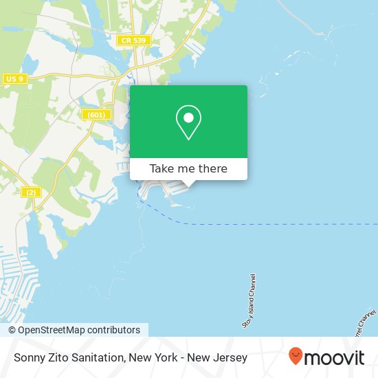 Sonny Zito Sanitation, 53 Little Egg Harbor Blvd map