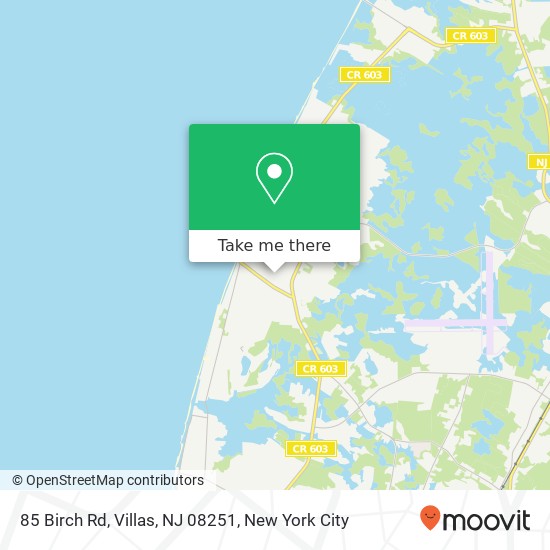85 Birch Rd, Villas, NJ 08251 map