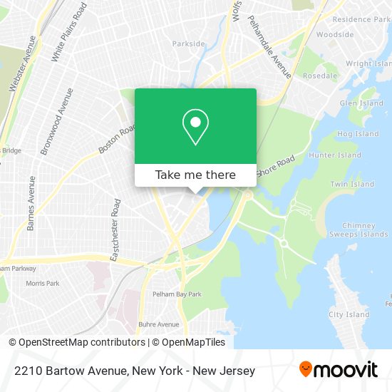 2210 Bartow Avenue map