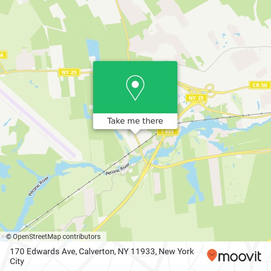 170 Edwards Ave, Calverton, NY 11933 map