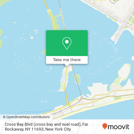 Cross Bay Blvd (cross bay and noel road), Far Rockaway, NY 11693 map