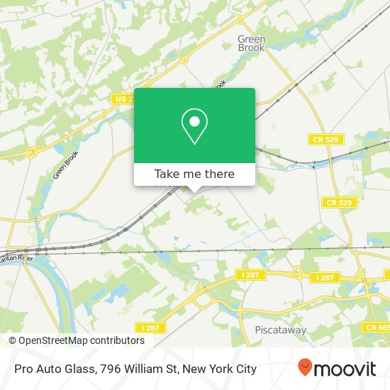 Pro Auto Glass, 796 William St map