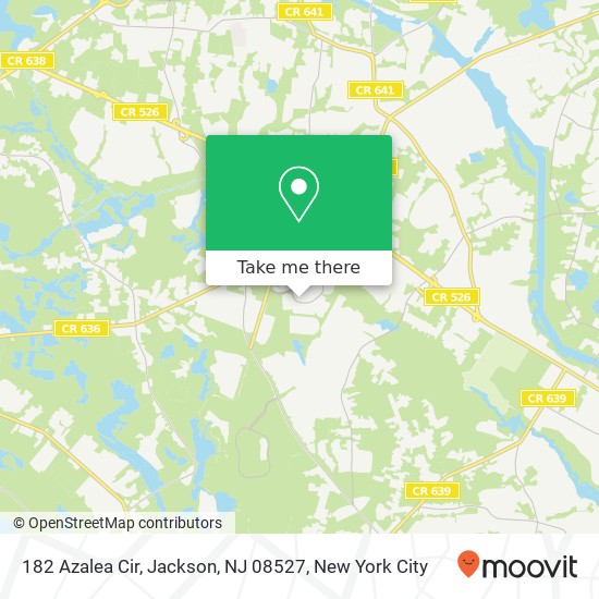 182 Azalea Cir, Jackson, NJ 08527 map