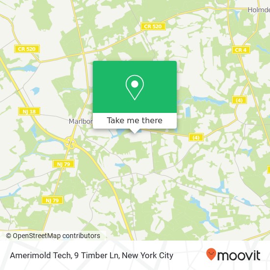 Amerimold Tech, 9 Timber Ln map