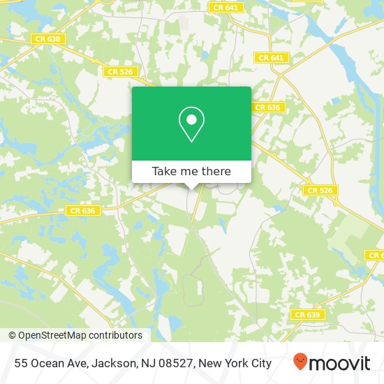 55 Ocean Ave, Jackson, NJ 08527 map