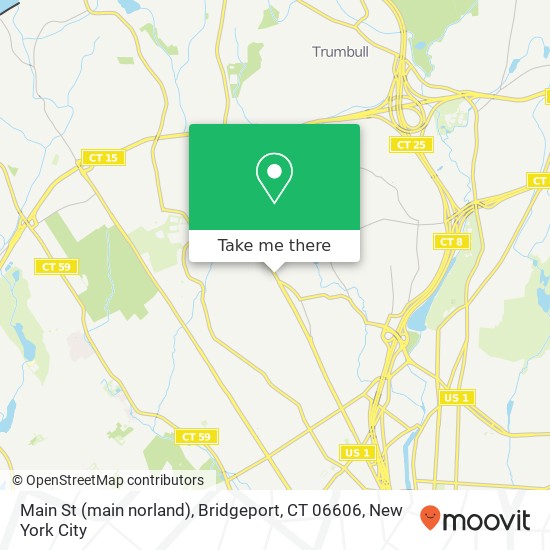 Main St (main norland), Bridgeport, CT 06606 map