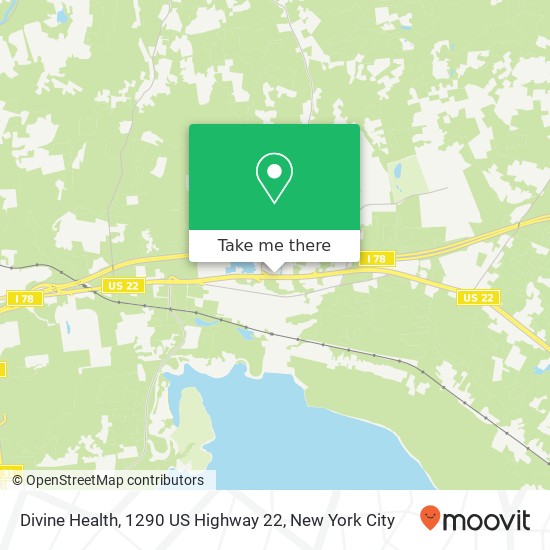 Mapa de Divine Health, 1290 US Highway 22