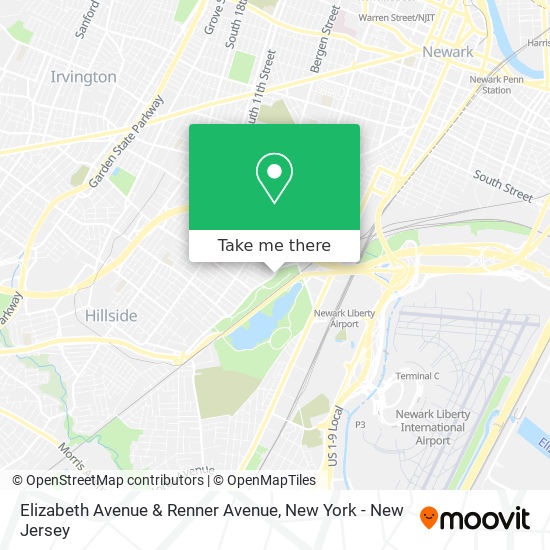 Elizabeth Avenue & Renner Avenue map