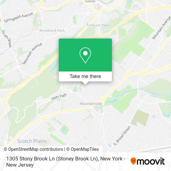 1305 Stony Brook Ln (Stoney Brook Ln) map