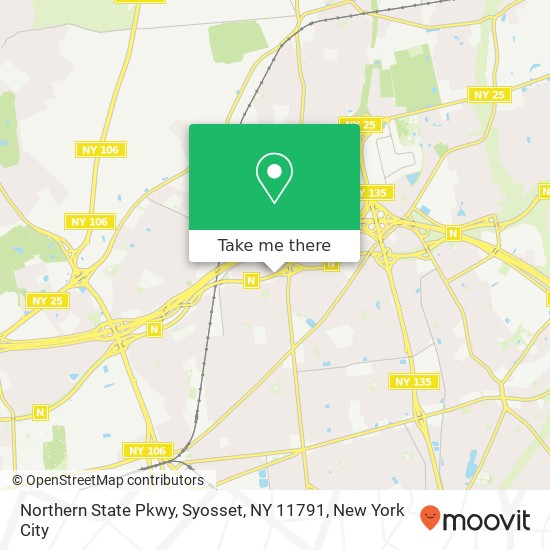 Northern State Pkwy, Syosset, NY 11791 map