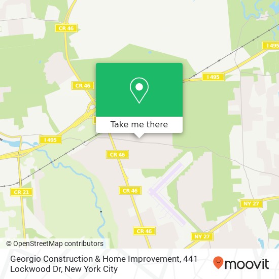 Georgio Construction & Home Improvement, 441 Lockwood Dr map