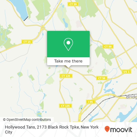 Hollywood Tans, 2173 Black Rock Tpke map